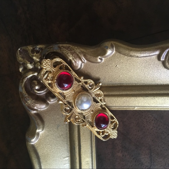 Vintage bar pin Victorian style - Picture 8 of 8